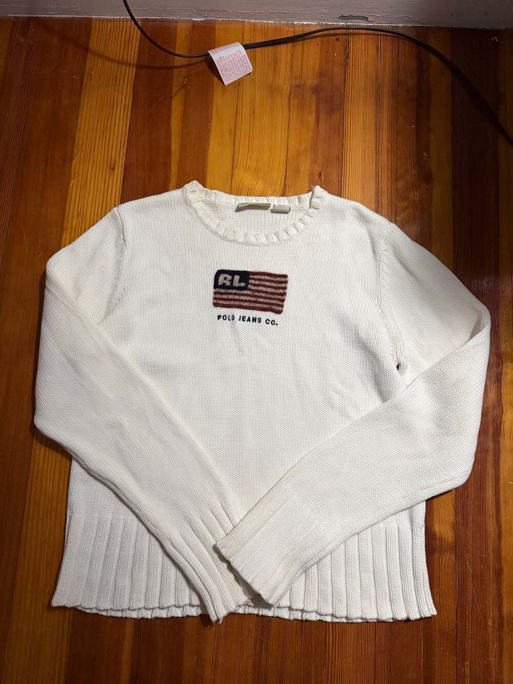 Vintage Polo Ralph Lauren Flag Sweater